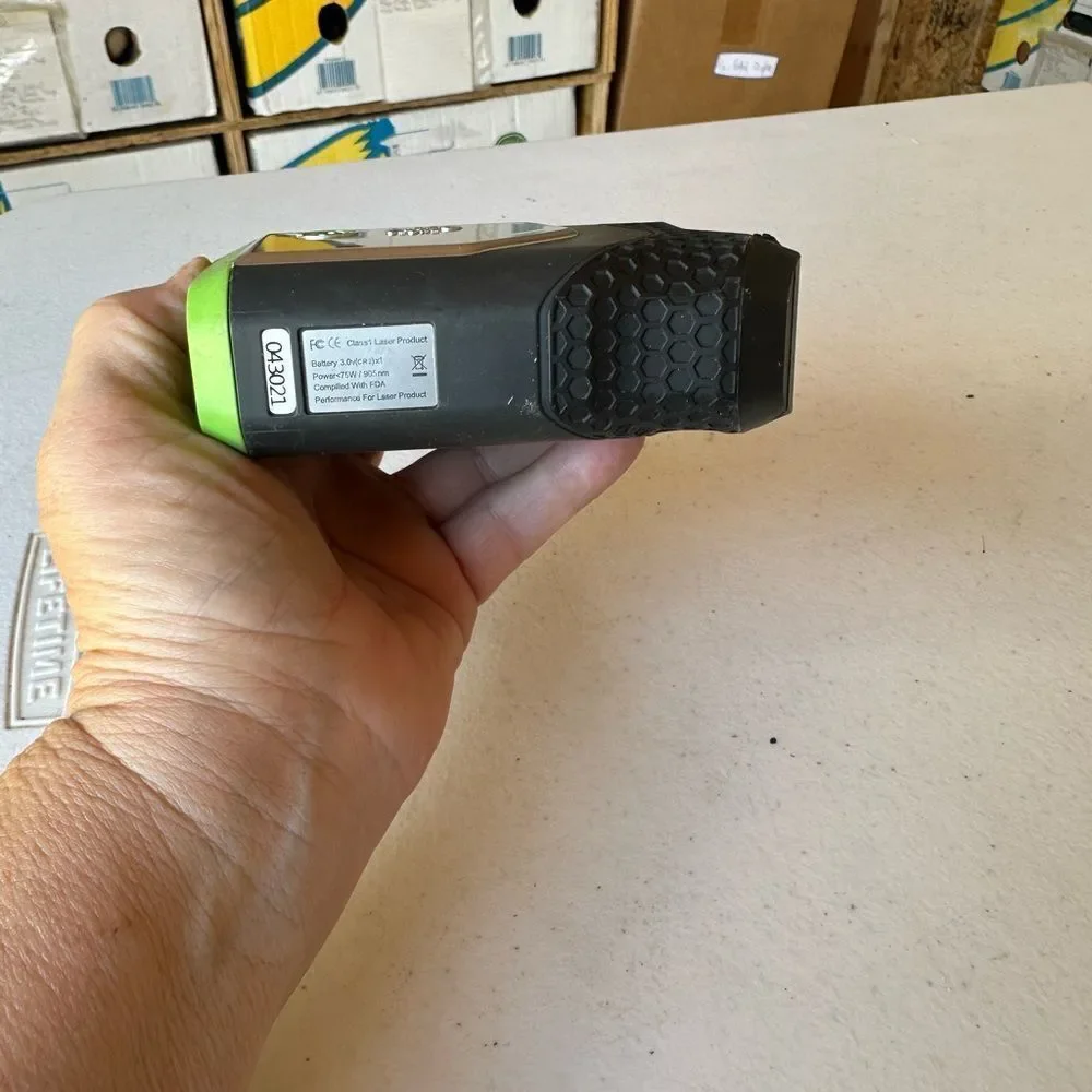 Precision Pro NX9 Slooe Golf Rangefinder - Black and Green